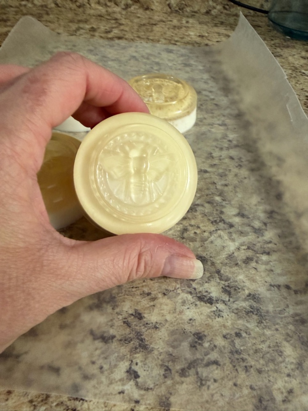 Honey and goats milk soap